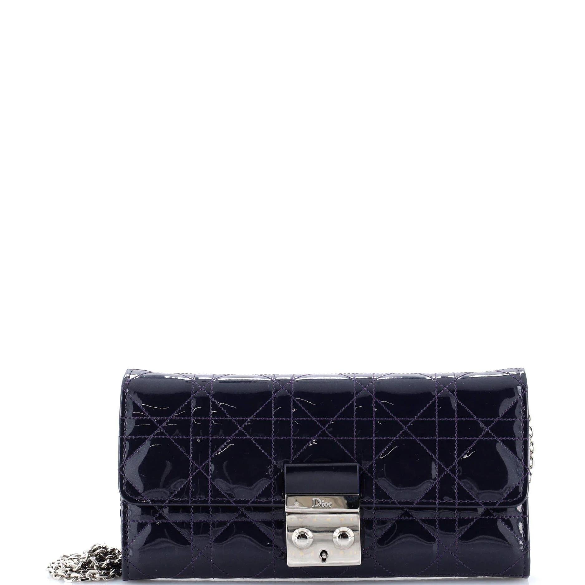 Dior Patent leather clutch bag