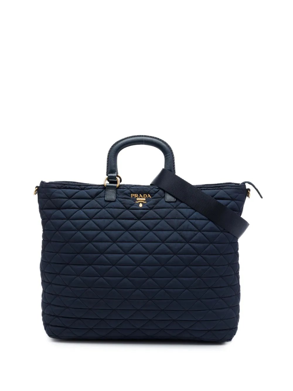 2013-2026 Quilted Tessuto Padded satchel