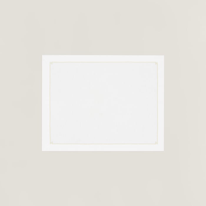 Blanc Interligne Placemat