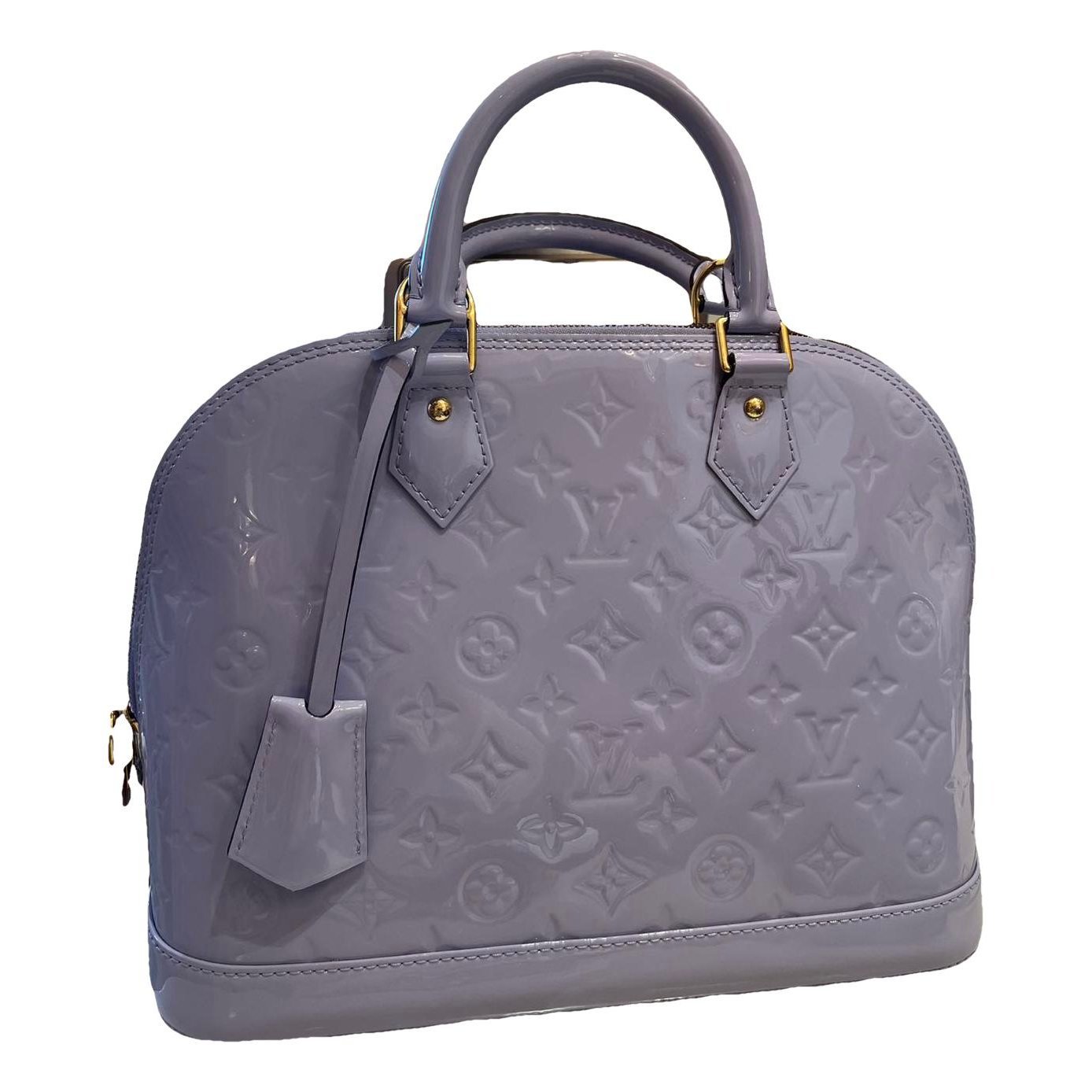 Alma BB patent leather handbag