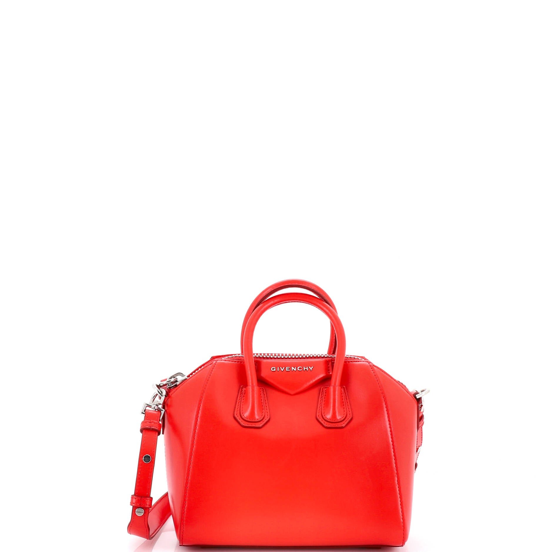 Givenchy Antigona Bag Glazed Leather Mini