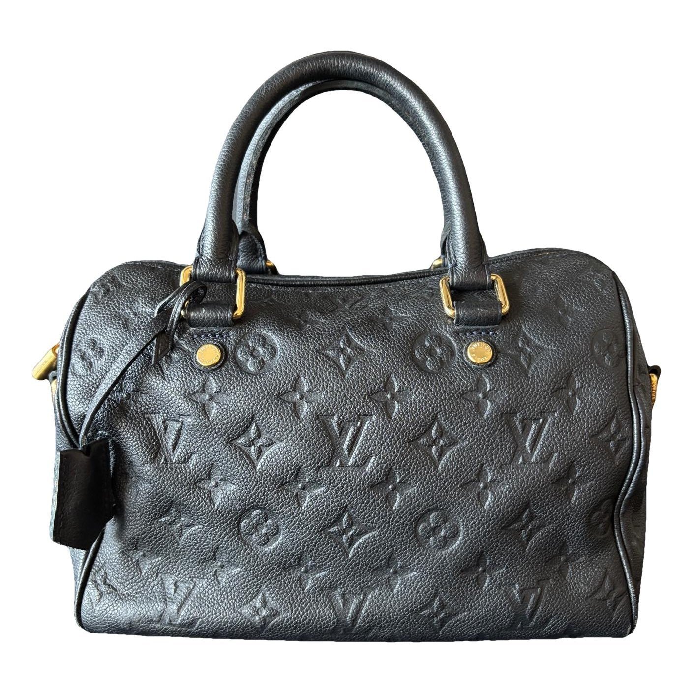 Speedy leather handbag