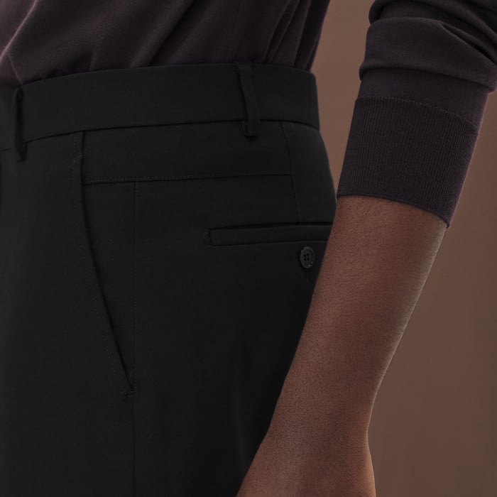 Noir Saint Germain Fitted Pants