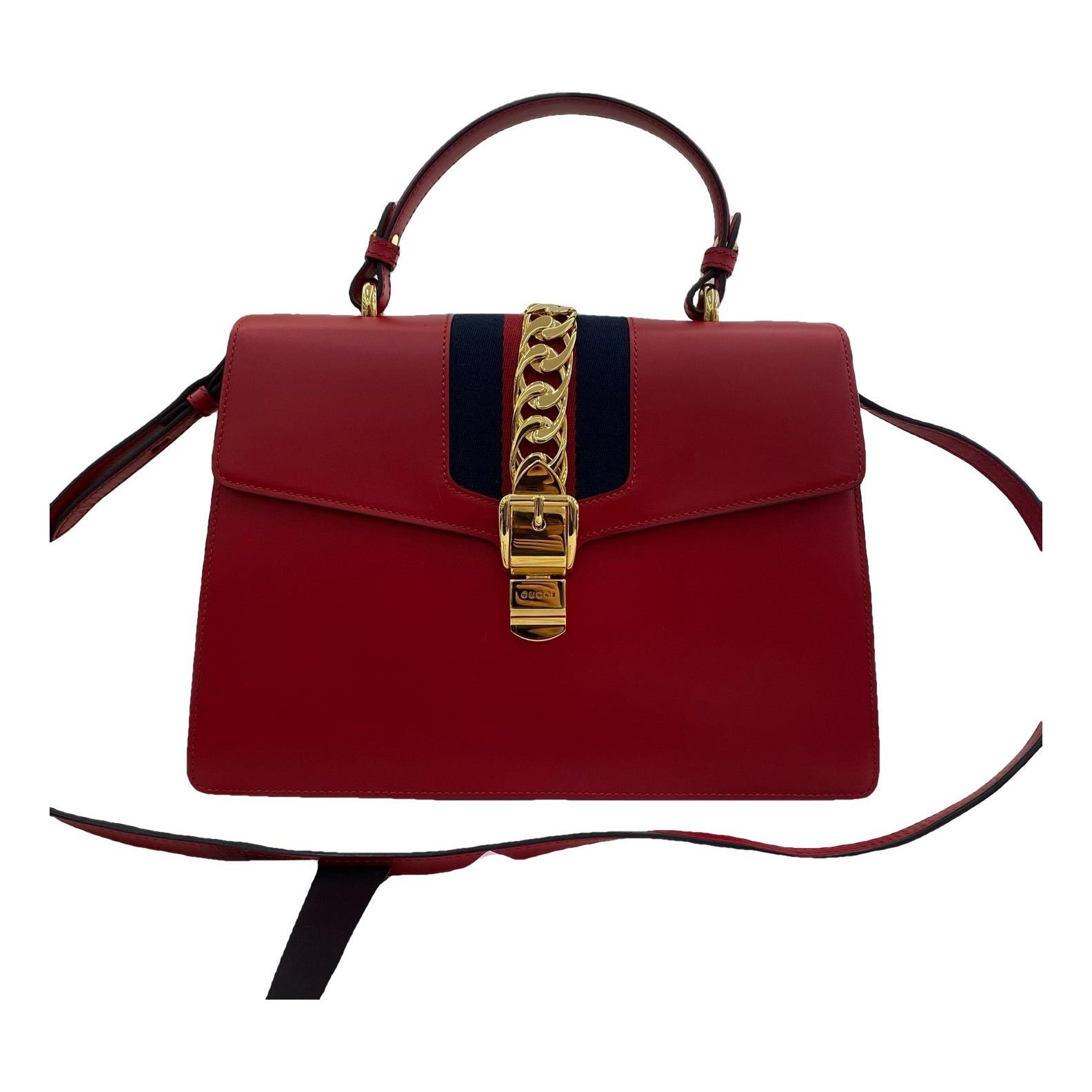 Sylvie Top Handle leather handbag