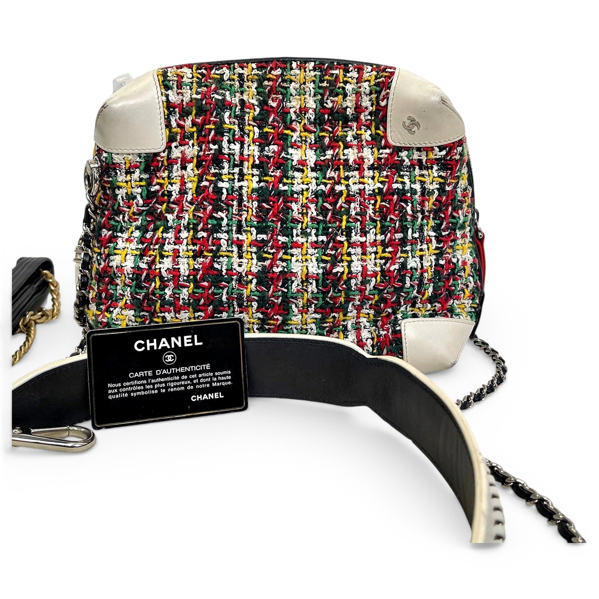 Tweed crossbody bag