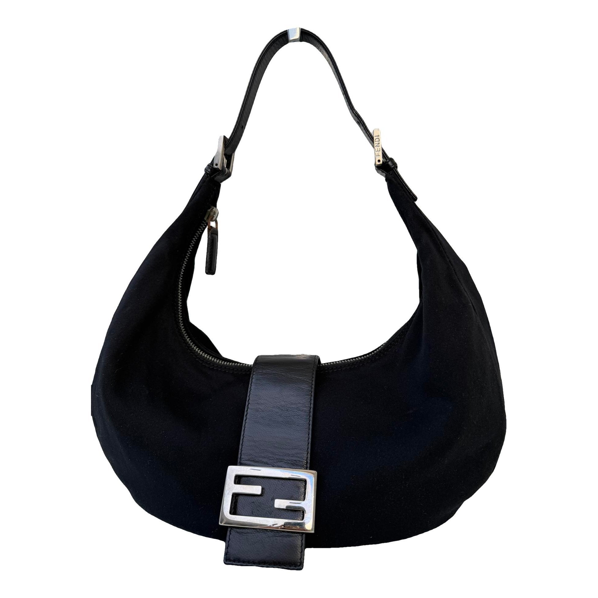 Baguette silk mini bag