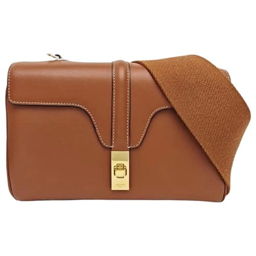 Sac 16 leather crossbody bag