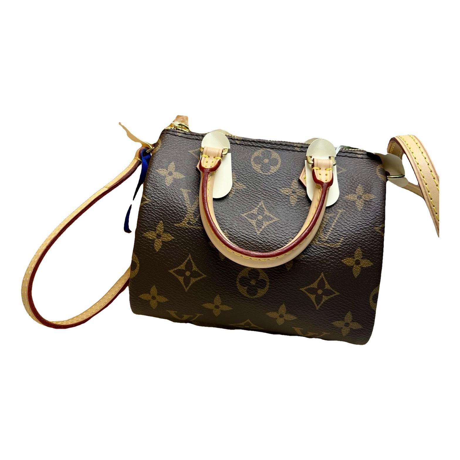 Nano Speedy / Mini HL leather handbag