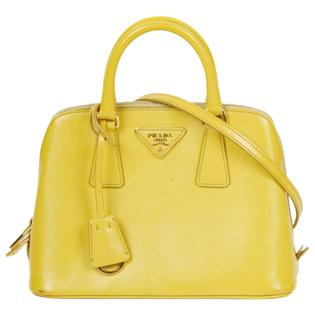 Promenade leather handbag