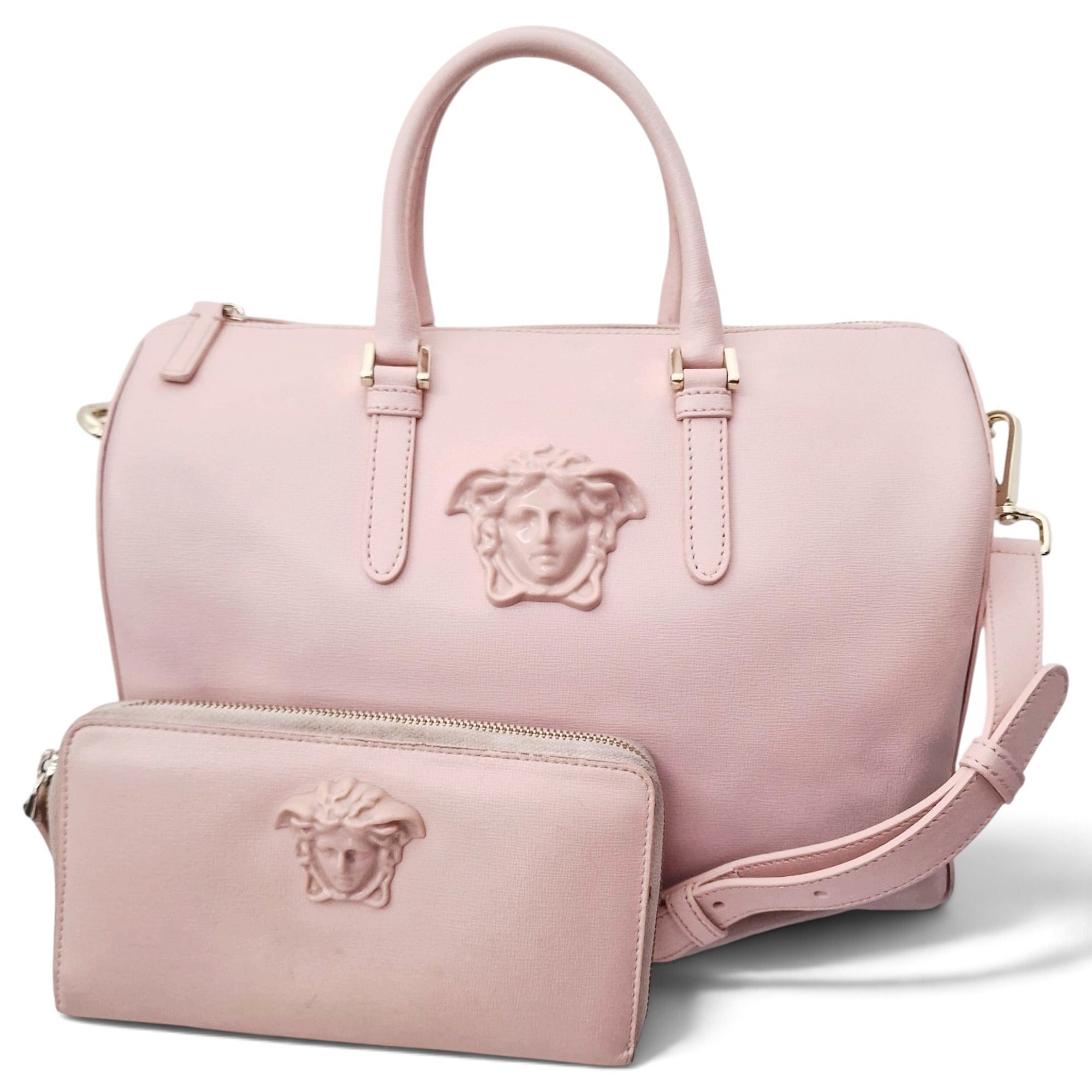 Versace La Medusa leather bag