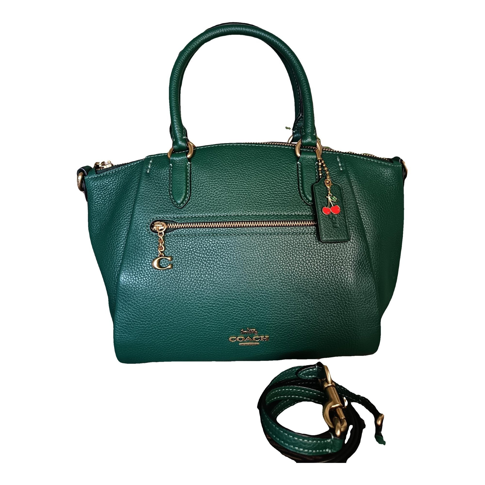 Leather handbag