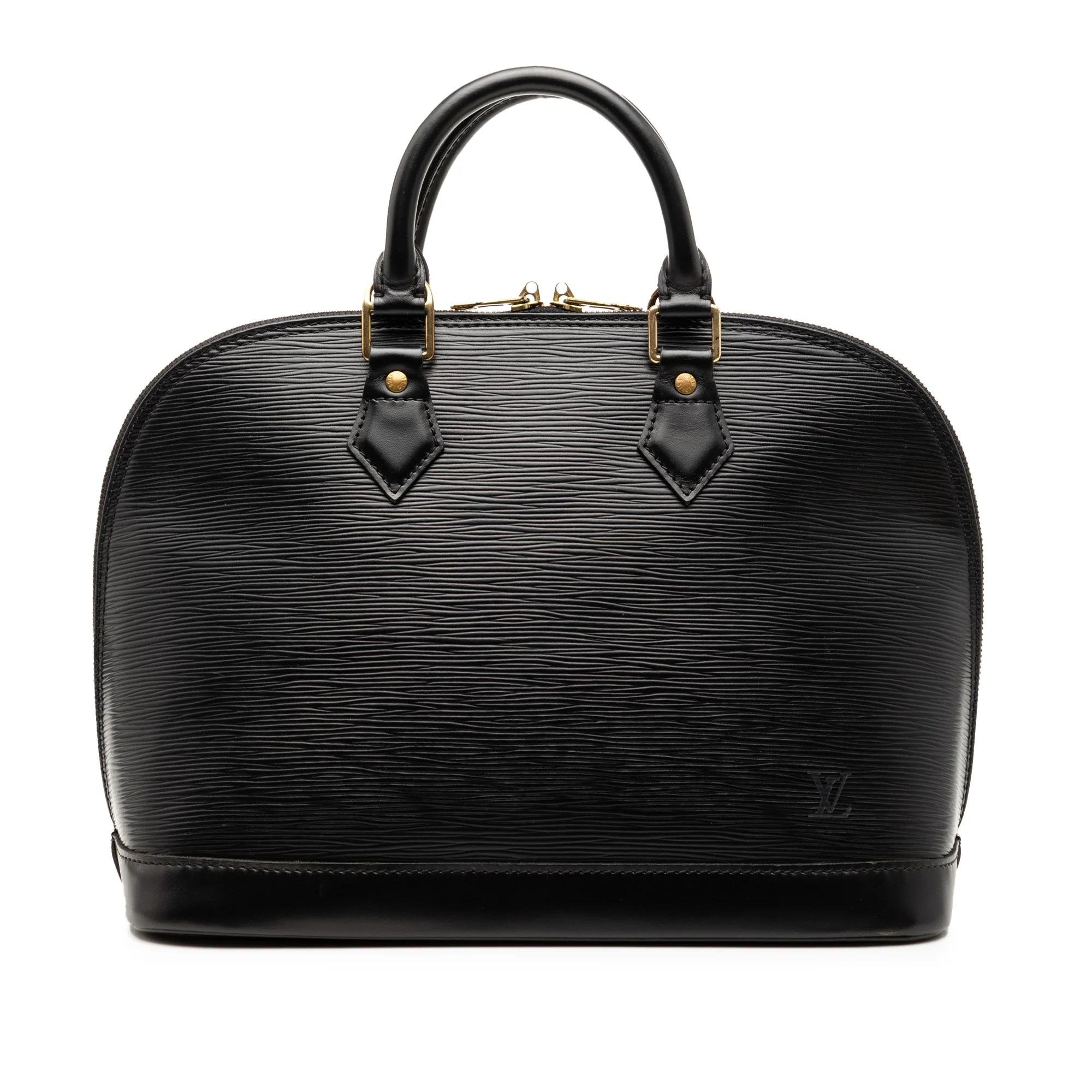 Alma leather handbag