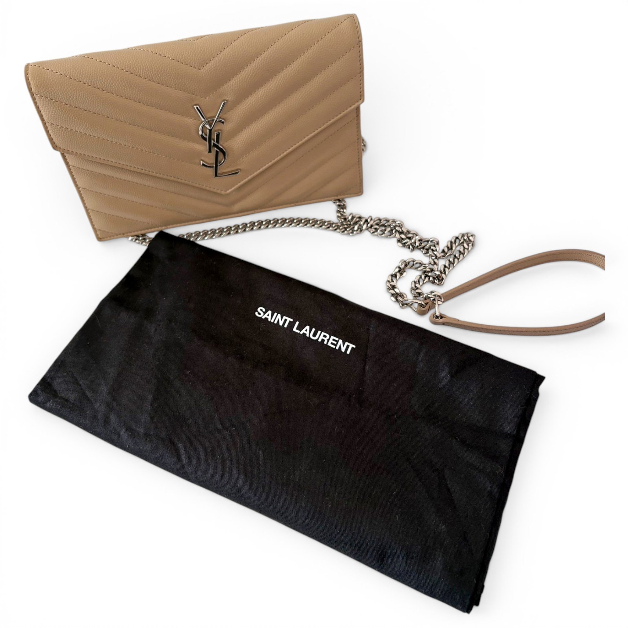 Saint Laurent Leather clutch bag