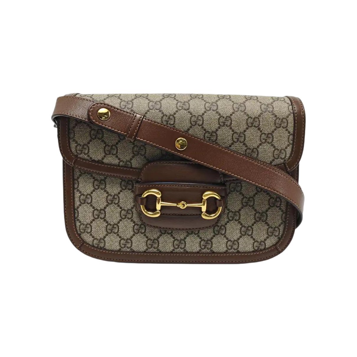Handle Horsebit 1955 leather crossbody bag