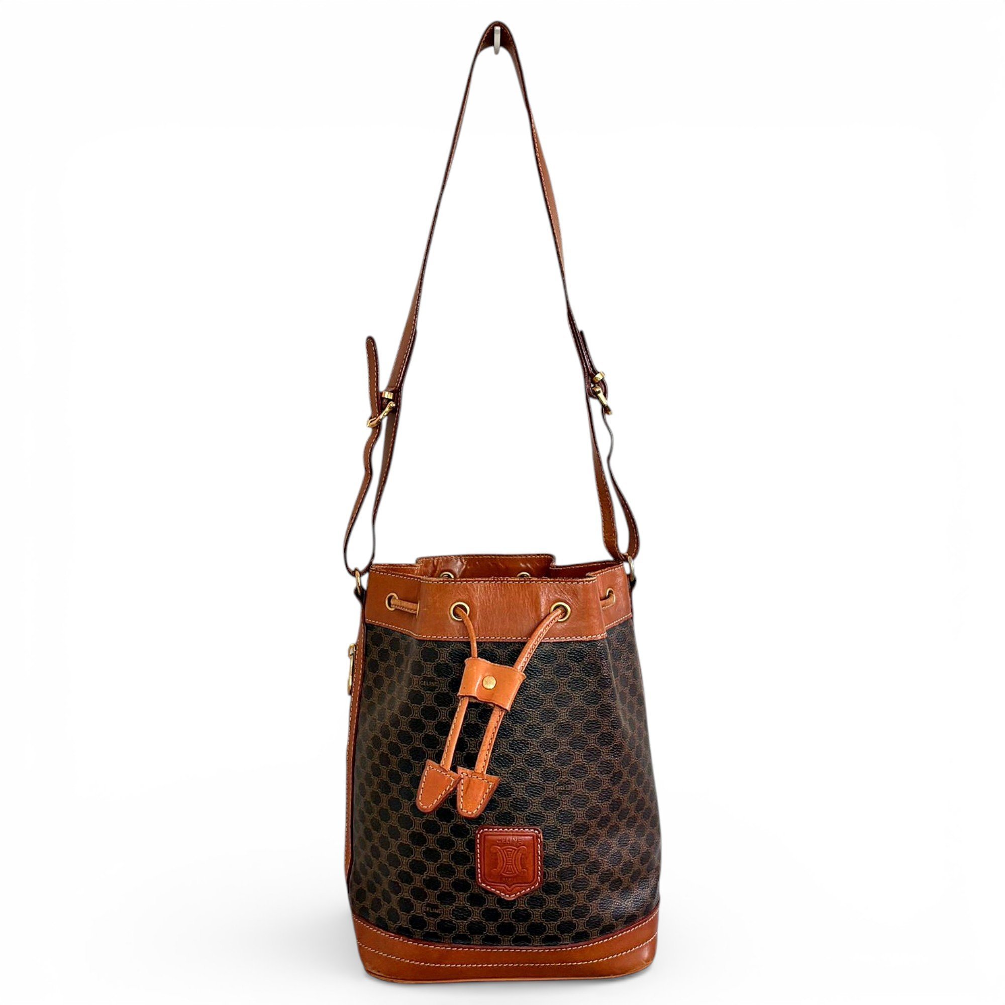 Celine SAC SEAU leather handbag