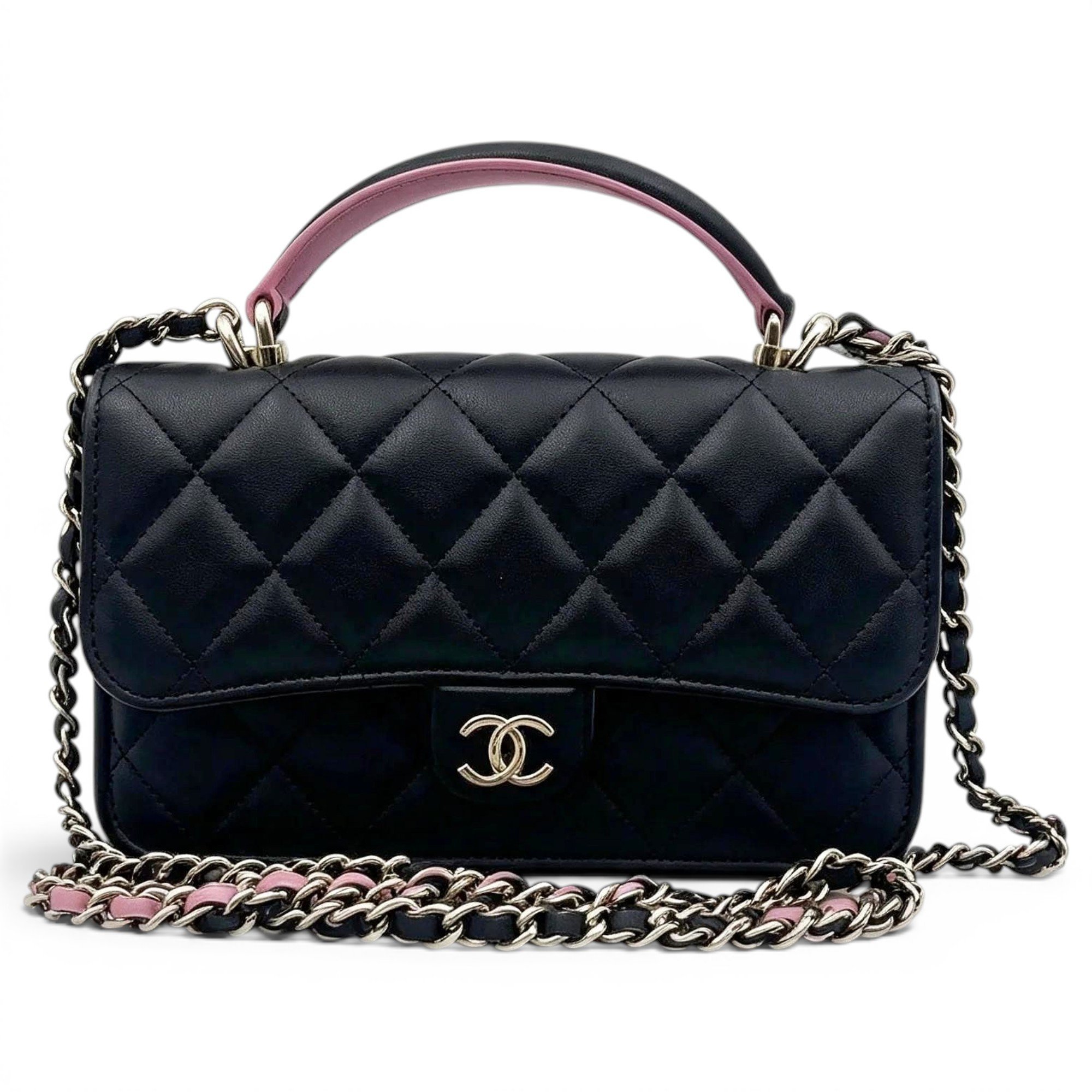 Leather mini bag