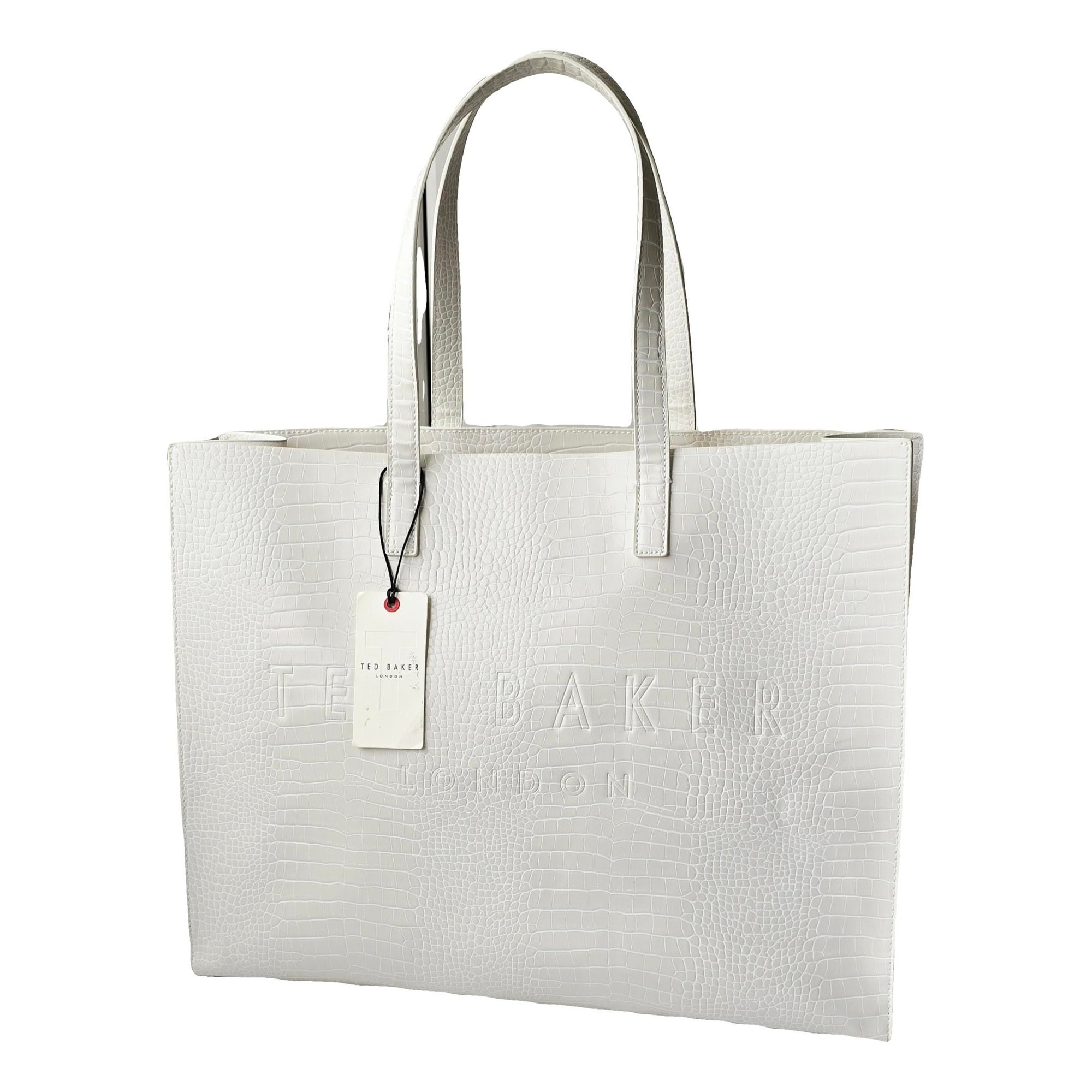 Vegan leather tote