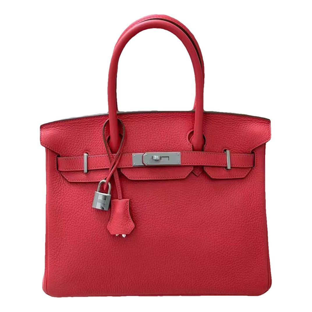 Birkin 30 leather handbag