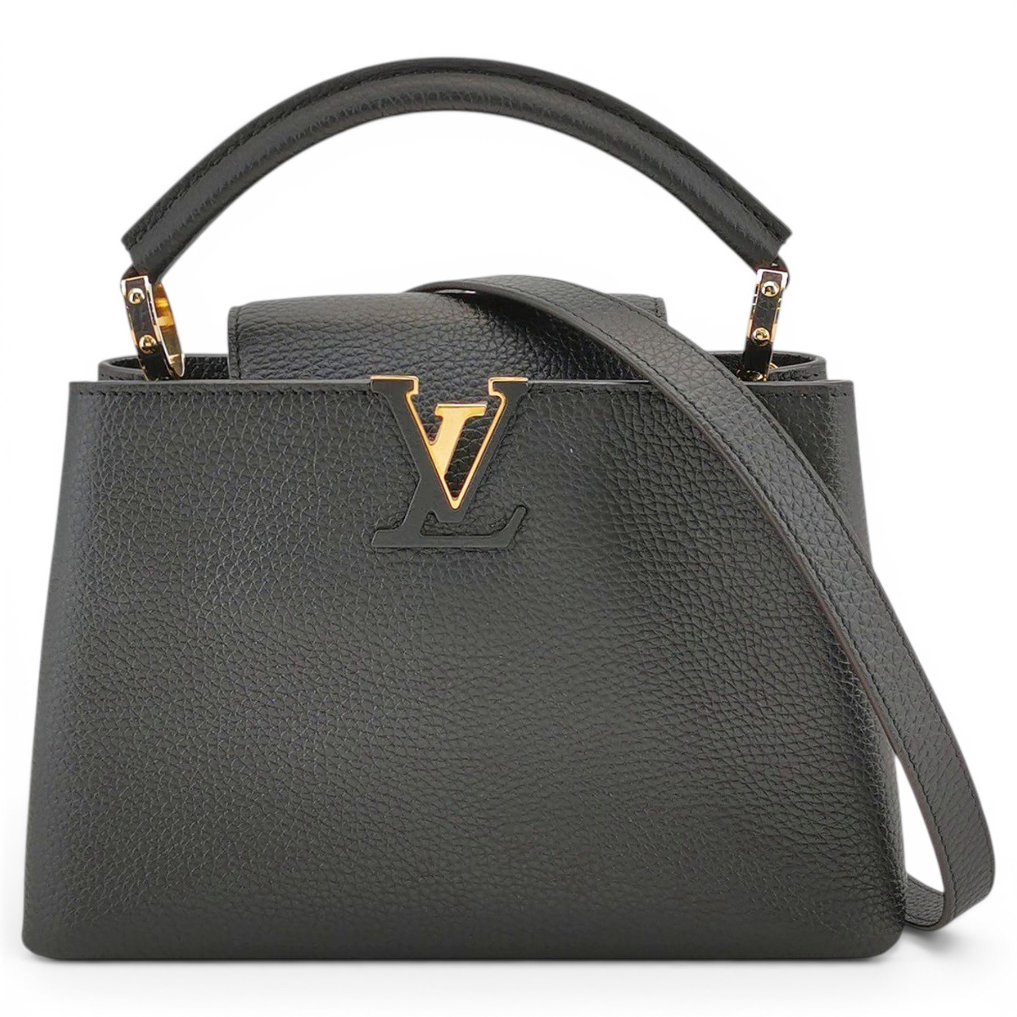 Capucines leather handbag