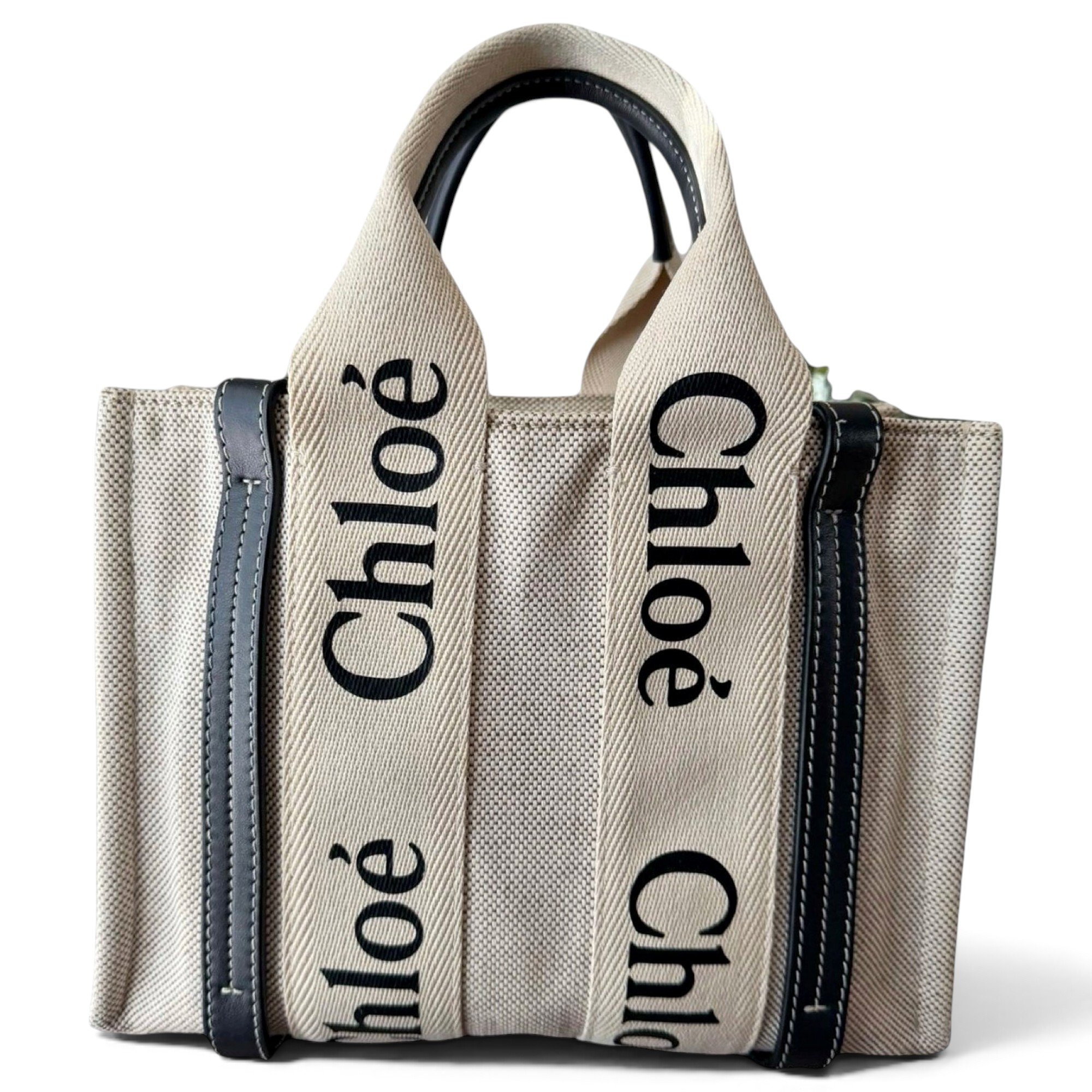 Woody cloth tote