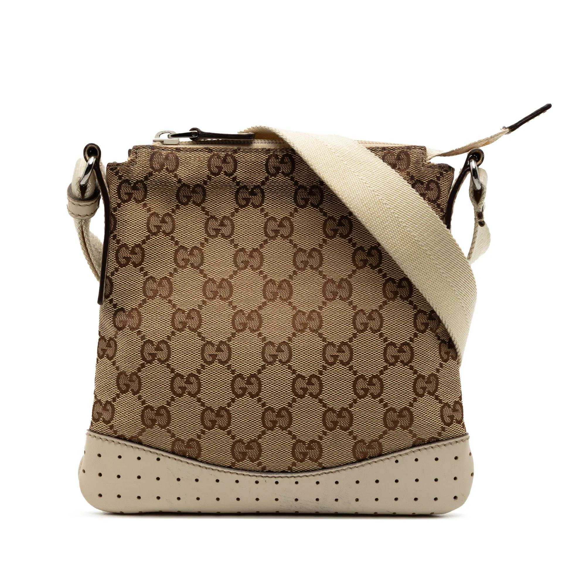 Leather crossbody bag