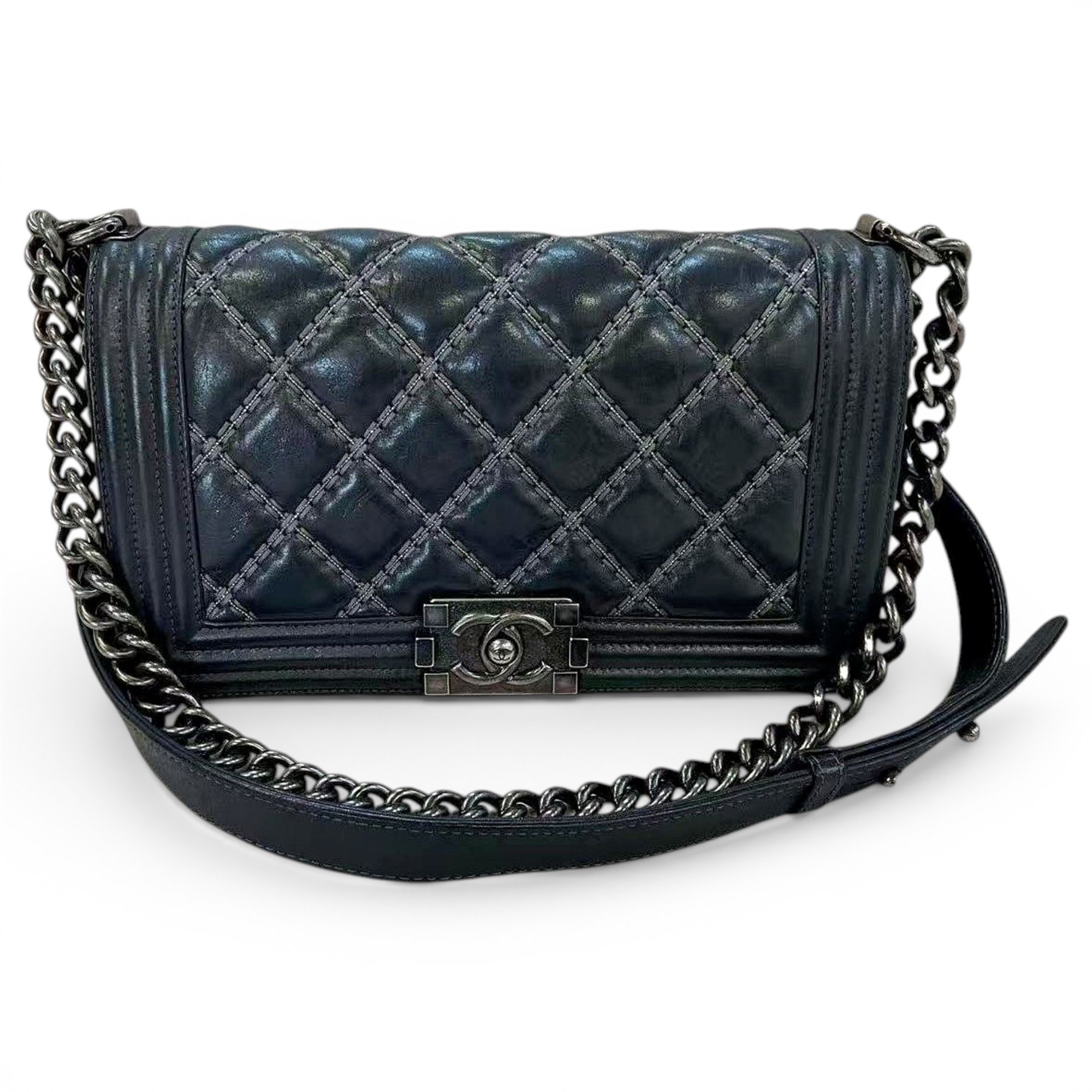 Boy leather handbag