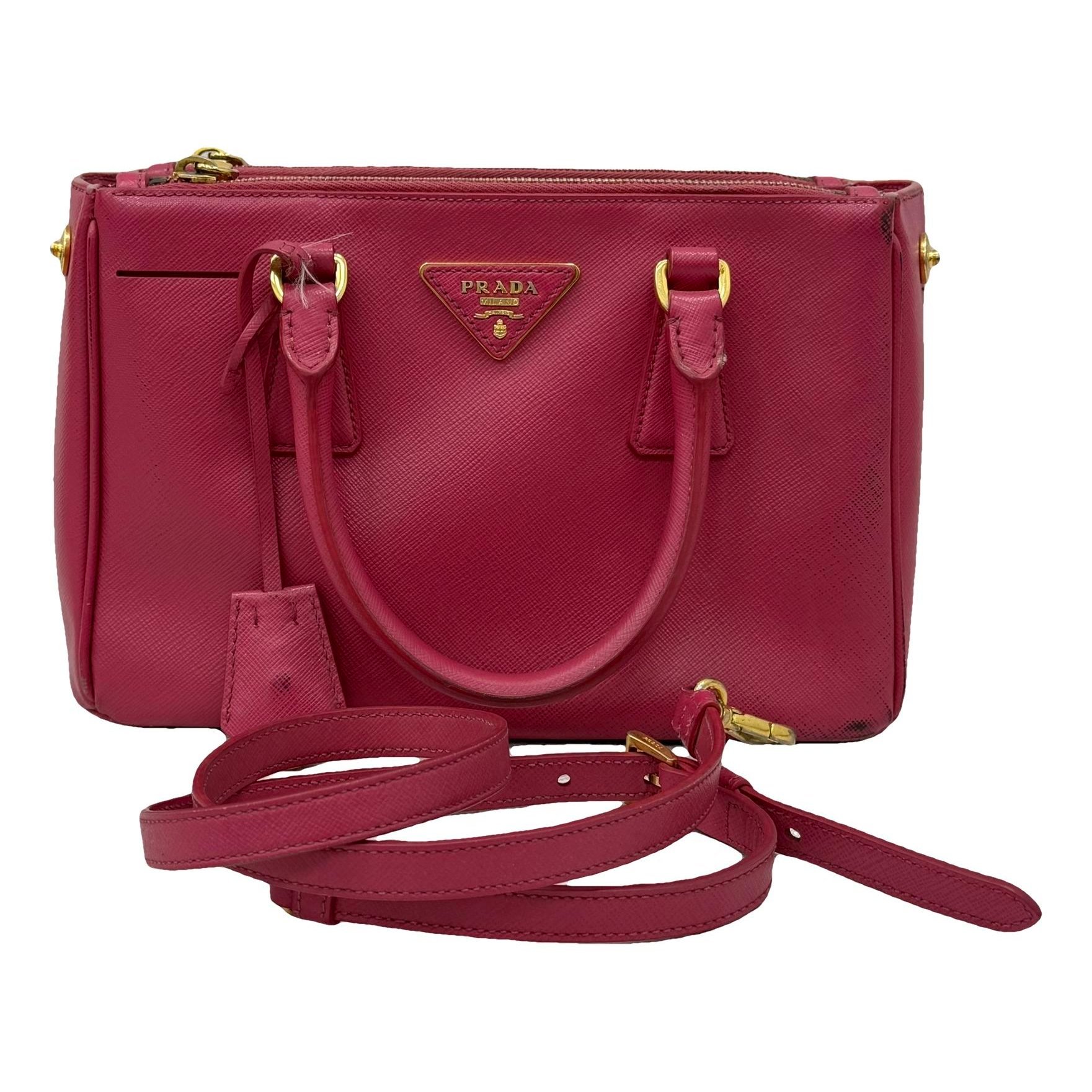 Galleria leather handbag