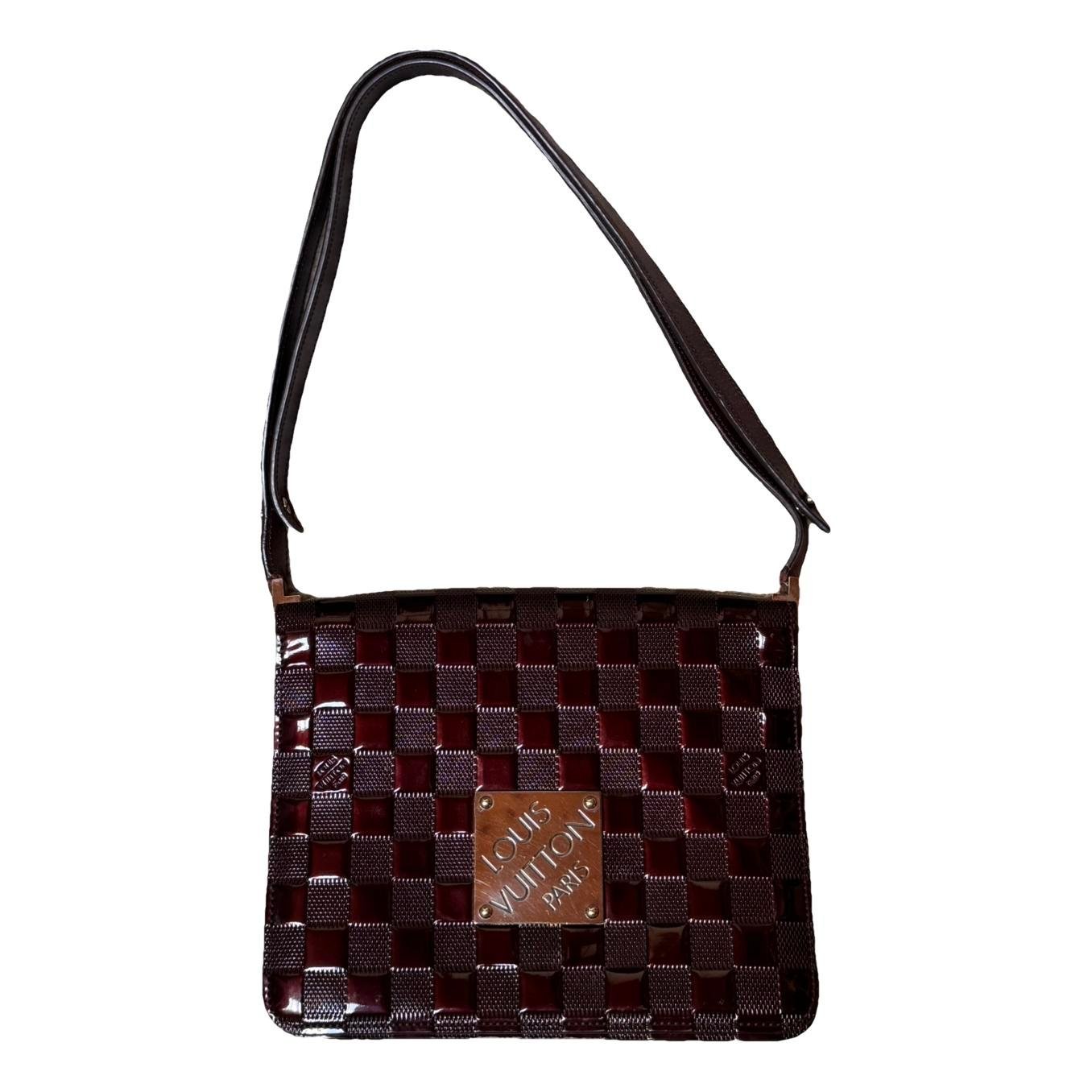 Cabaret patent leather handbag