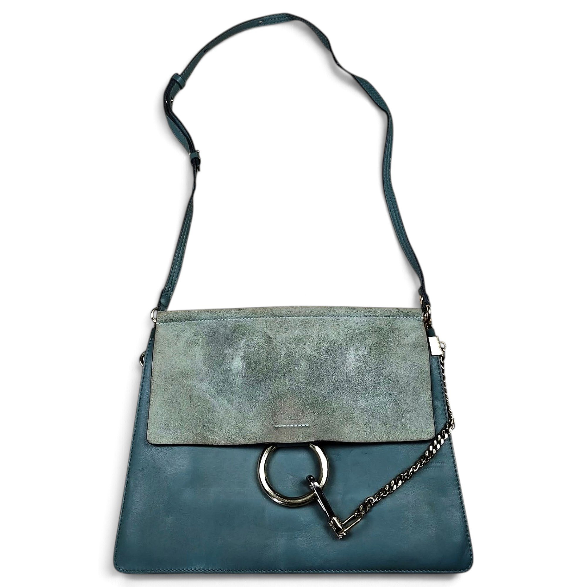 Faye leather crossbody bag