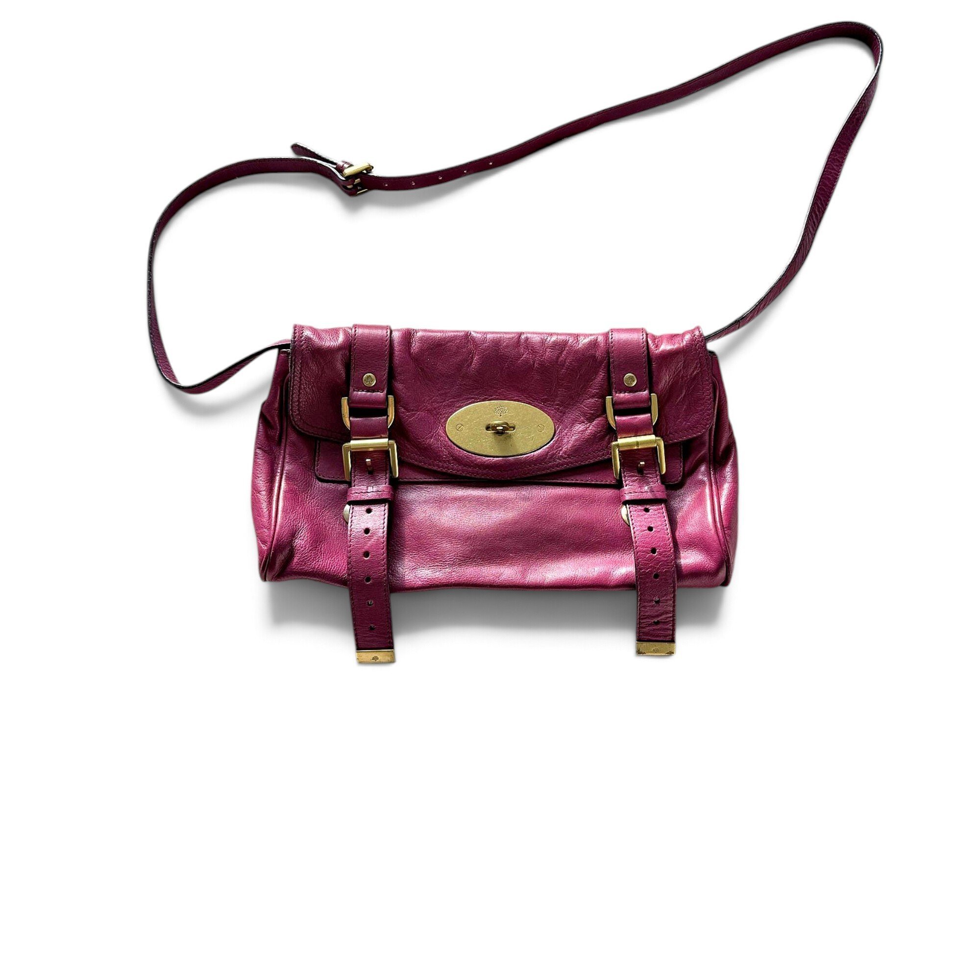 Leather crossbody bag