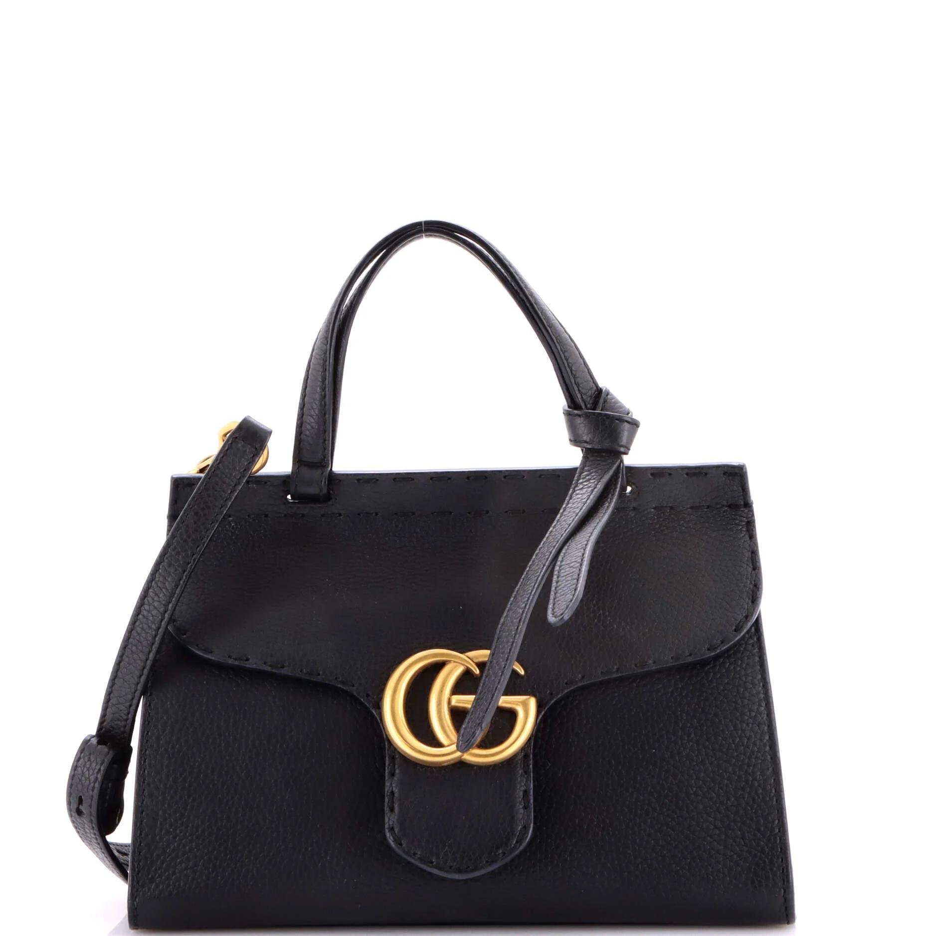 Leather handbag
