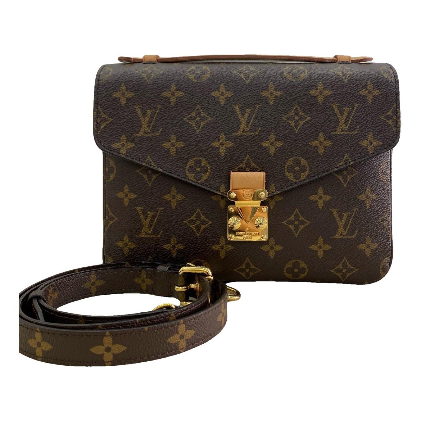 Metis leather handbag