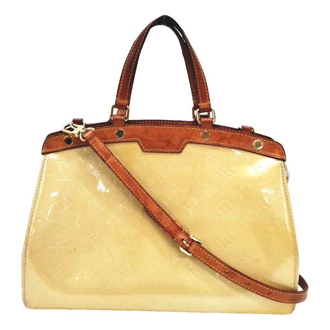 Neverfull patent leather handbag