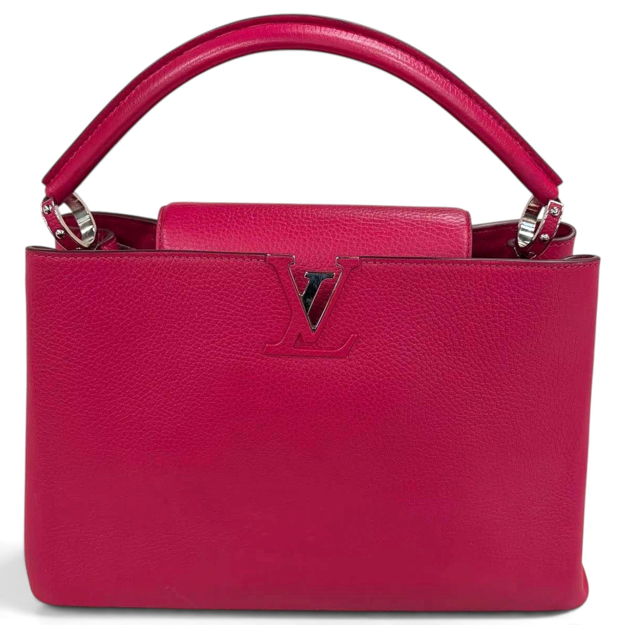 Capucines leather handbag