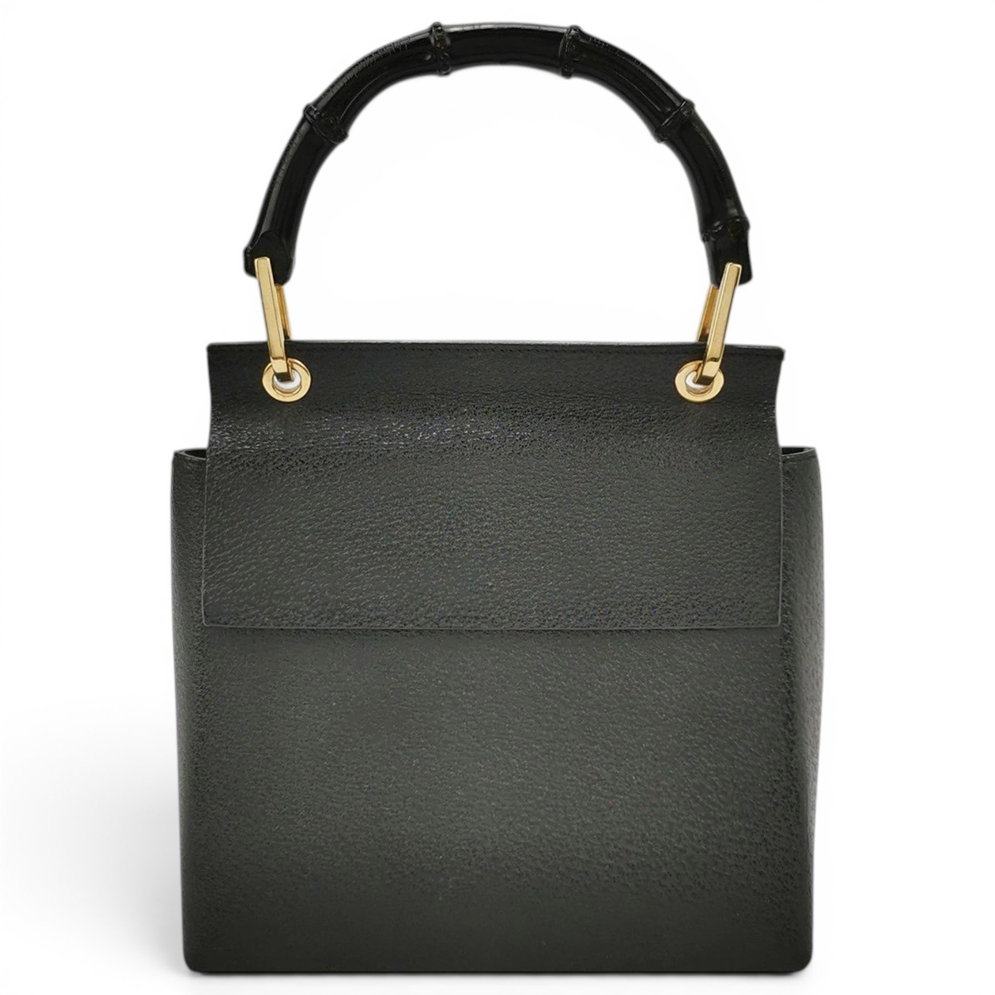 Bamboo leather handbag