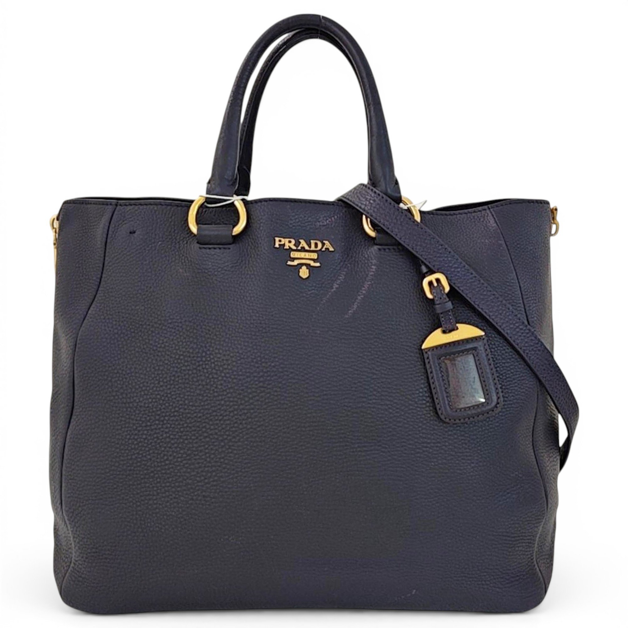 Bibliothèque leather tote