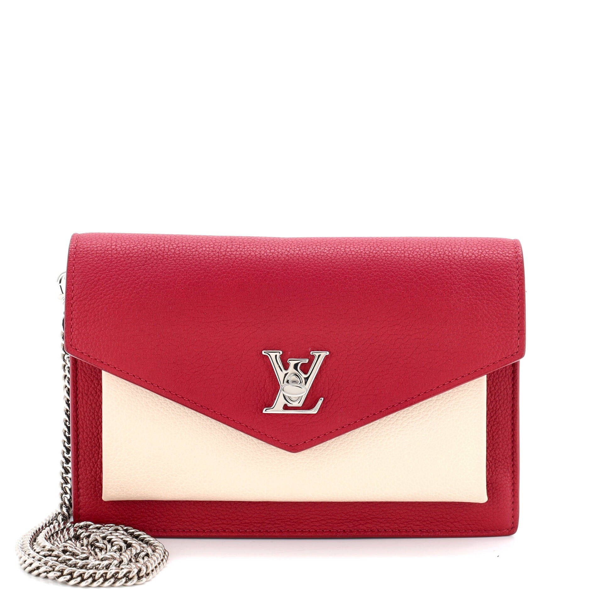 Louis Vuitton Mylockme Chain Pochette Leather