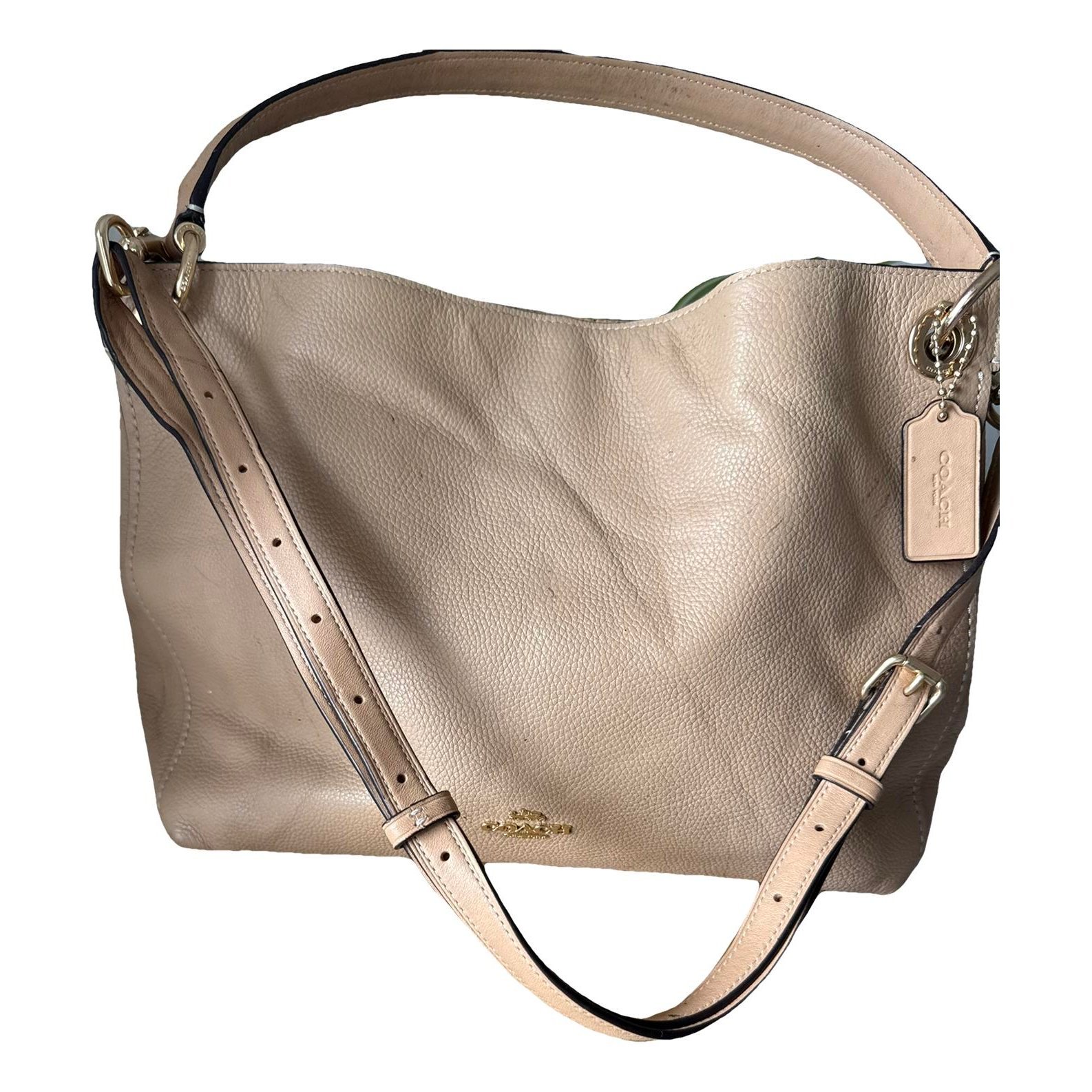 Leather handbag