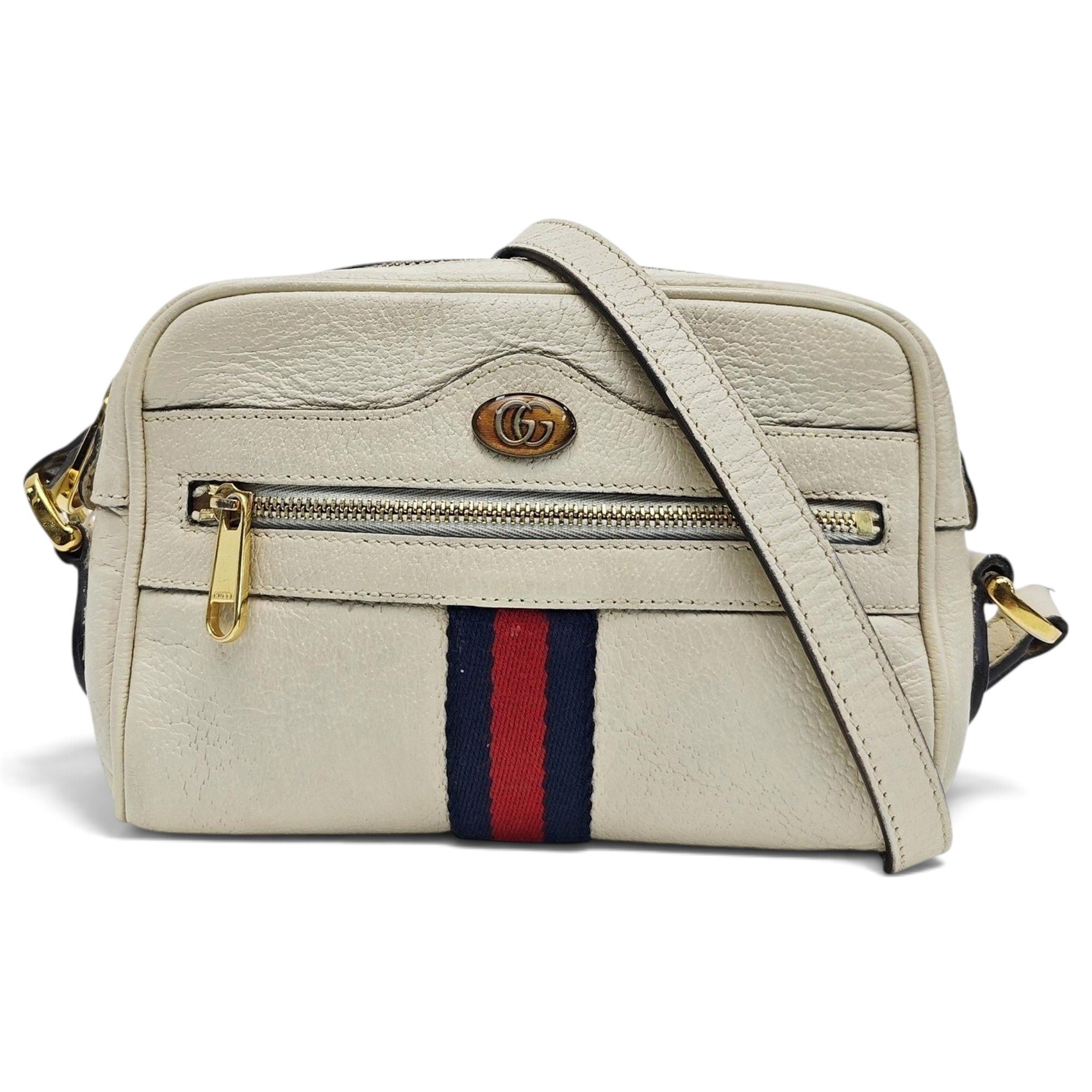 Ophidia leather handbag