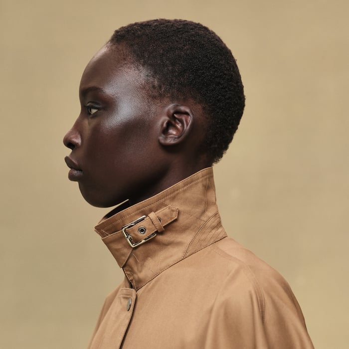 Brun Mahogany Cape Coat