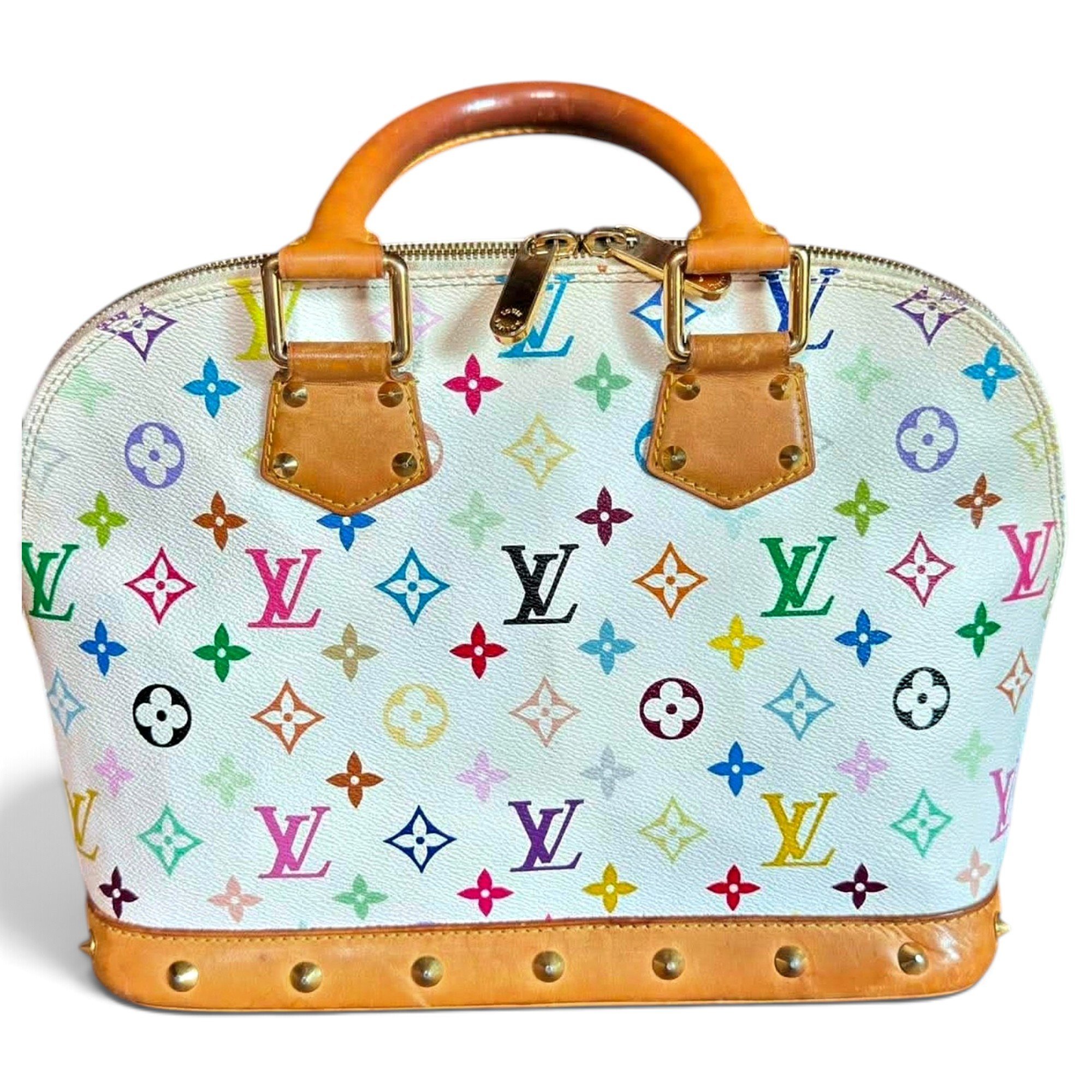 Alma leather handbag