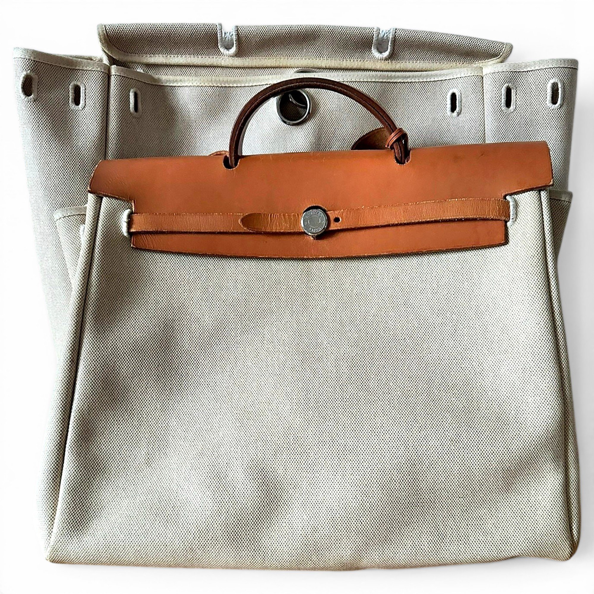 Herbag leather handbag