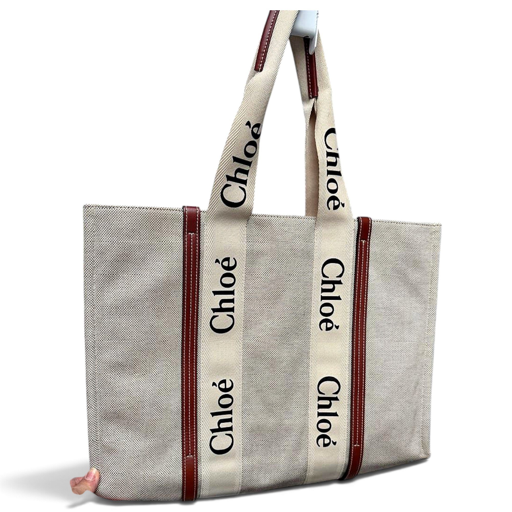 Woody cloth tote
