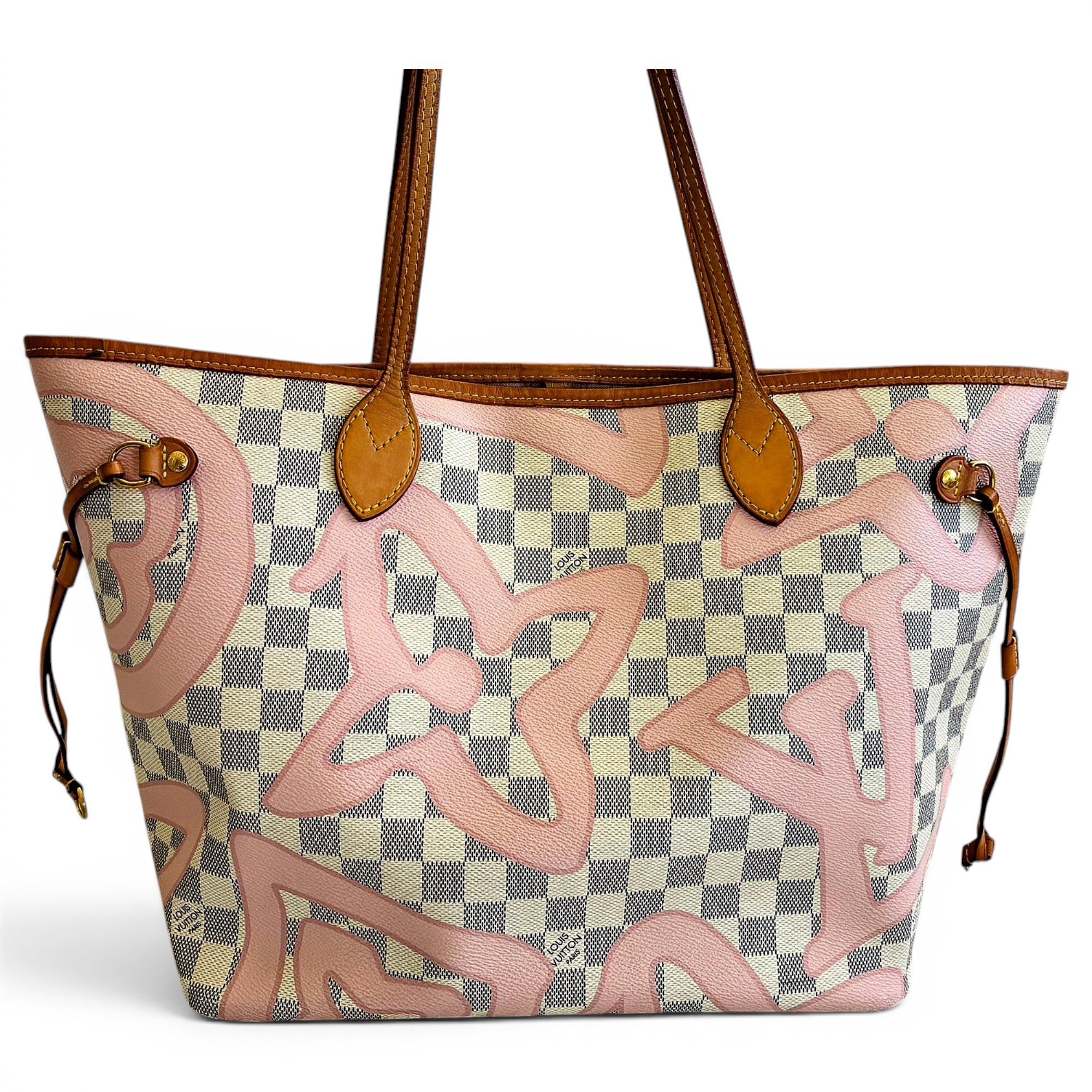Neverfull leather tote