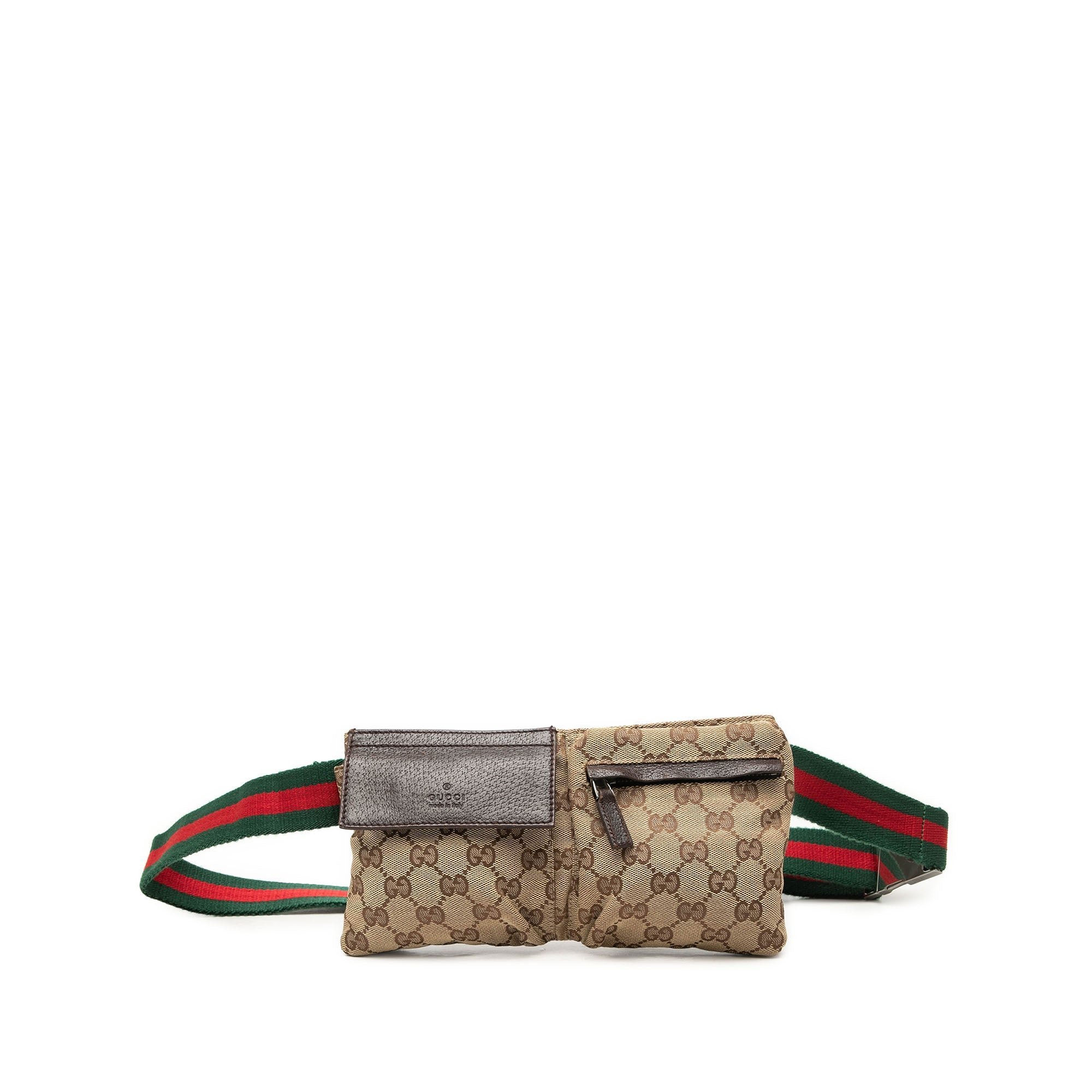 Gucci B leather bag