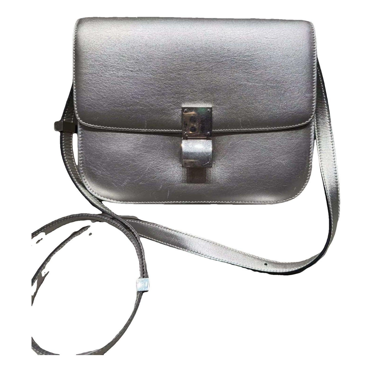 Classic leather handbag