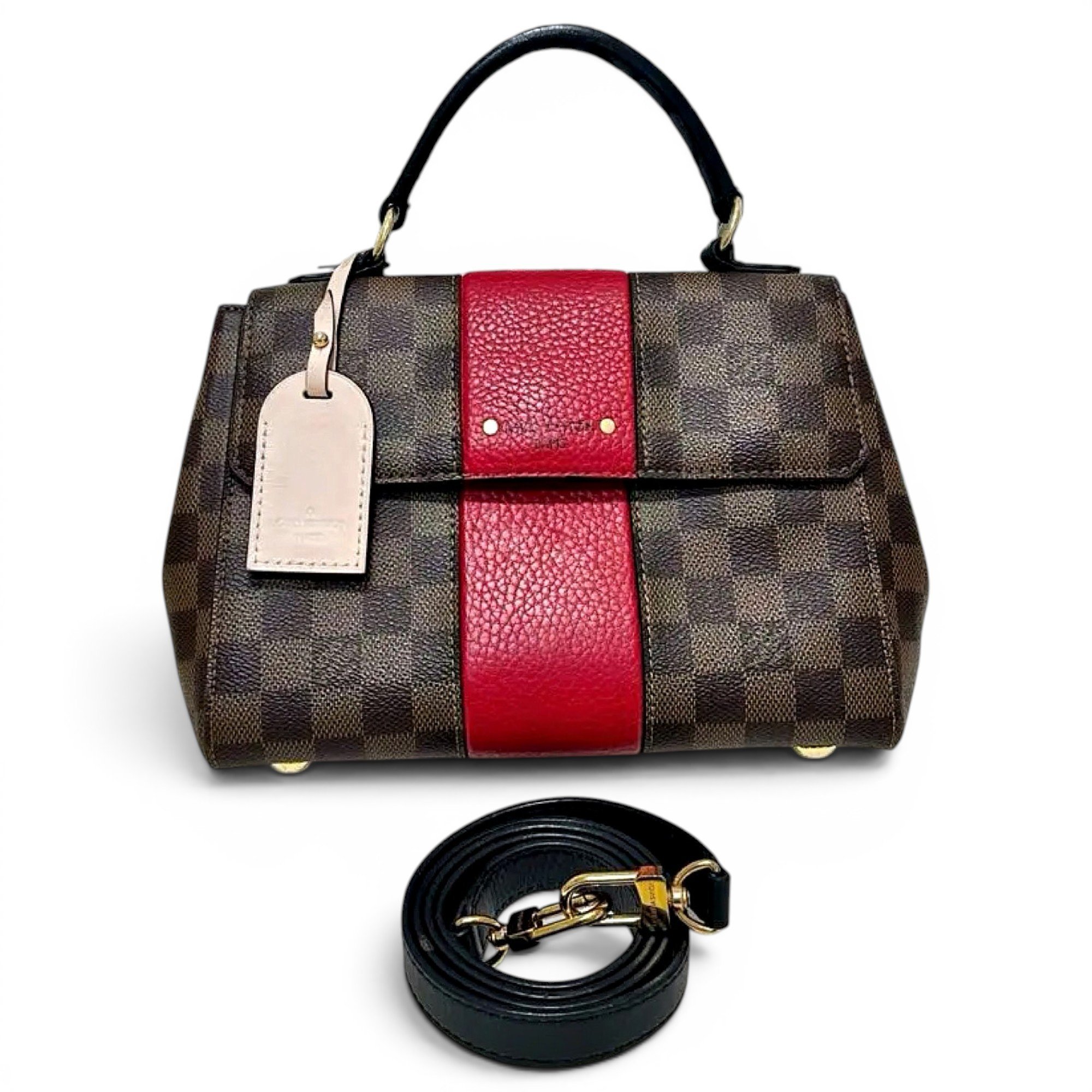 Bond Street vinyl crossbody bag