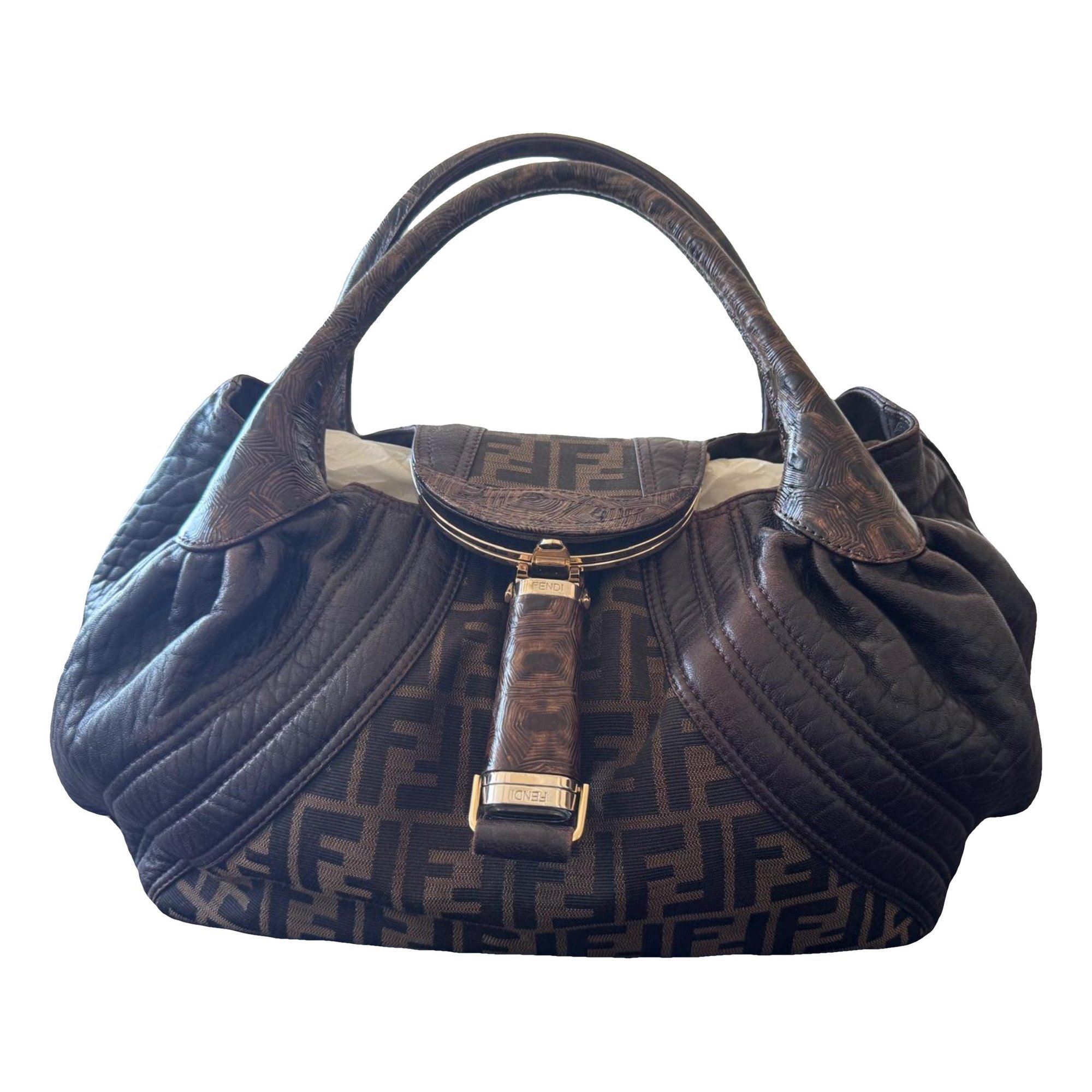 Spy cloth handbag