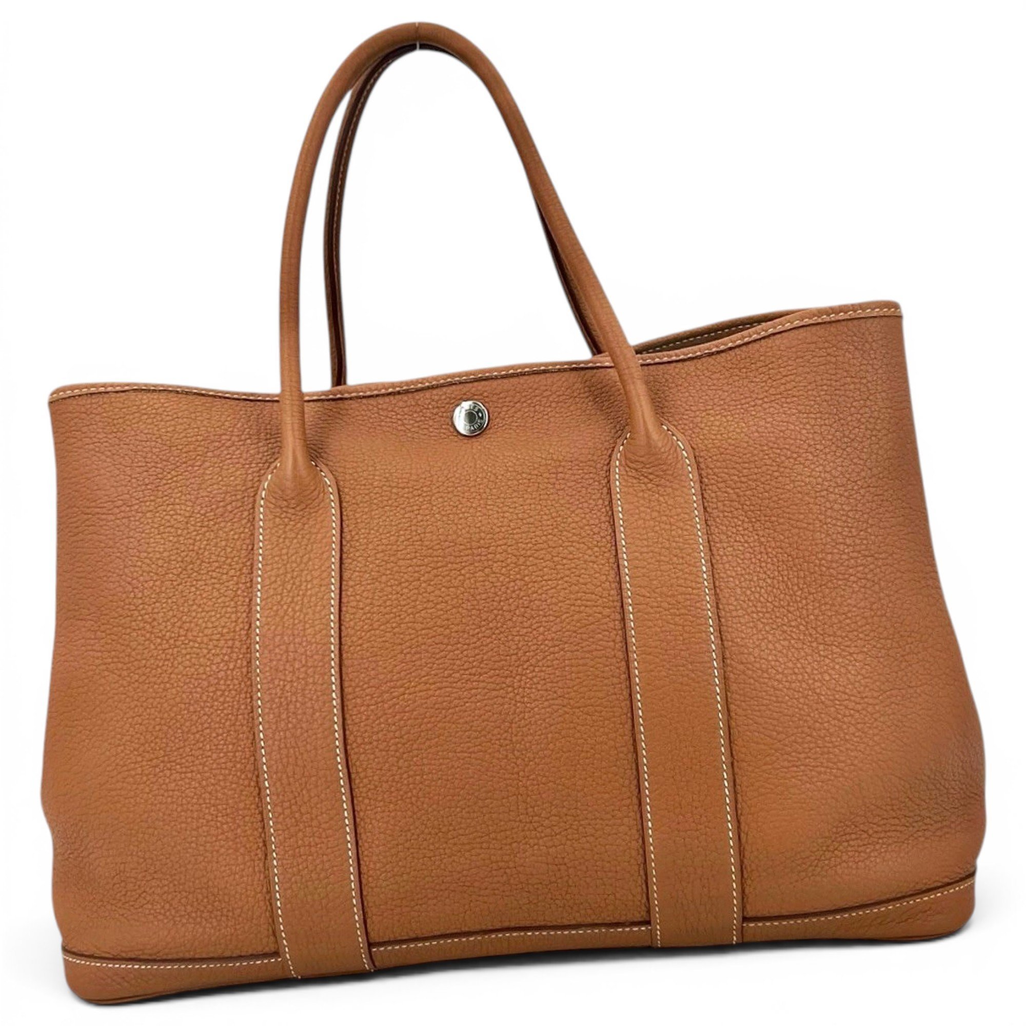 Garden Party leather handbag