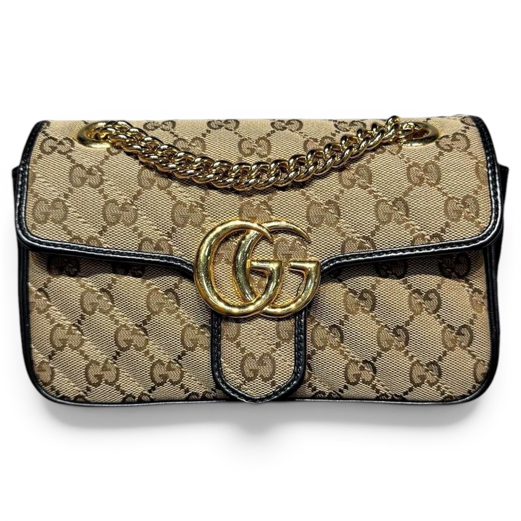 GG Marmont Flap leather handbag